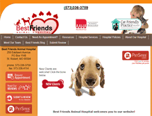 Tablet Screenshot of bestfriendsah.com